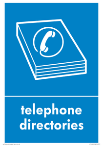 Recycling - Telephone Directories